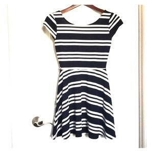 Blue Striped AGACI Dress